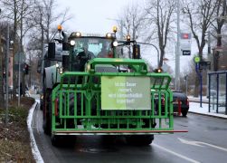 Unangemelde Strassenblockaden In Jena 37
